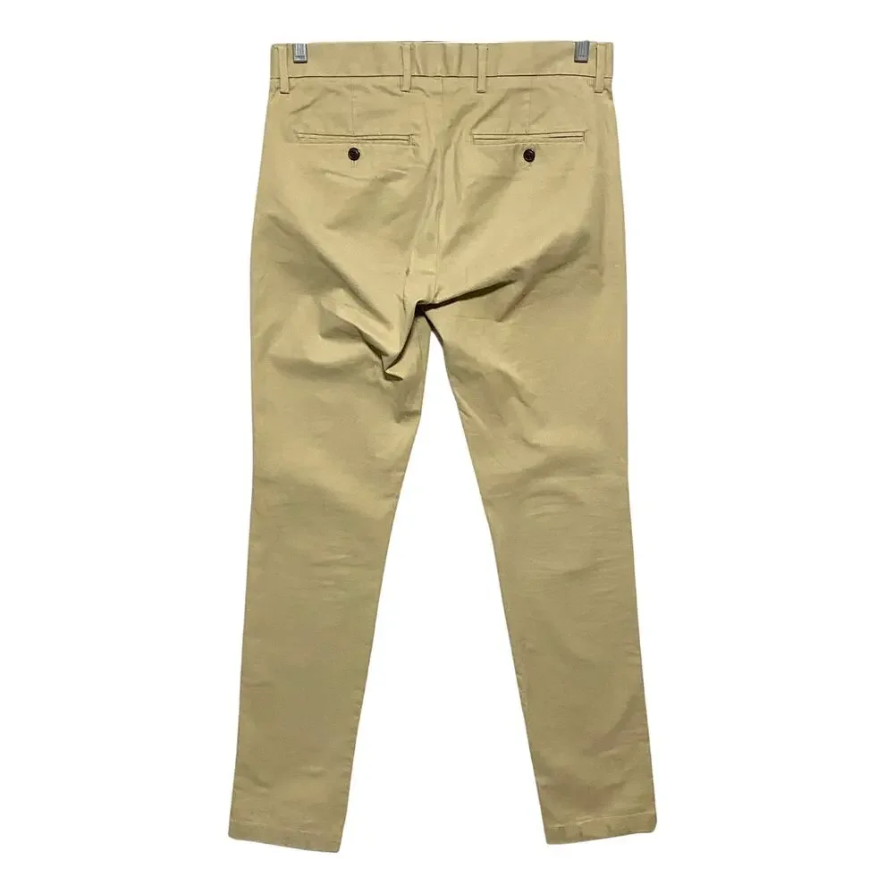 Gap For Good Slim Stretch Iconic Khaki Chino Mens 29x34 Preppy Casual Classic - Picture 2 of 9